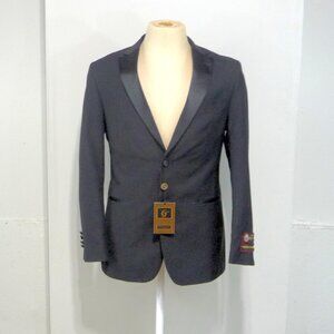 Men's Black Tuxedo Jacket Size 38R Georgio Fiorelli